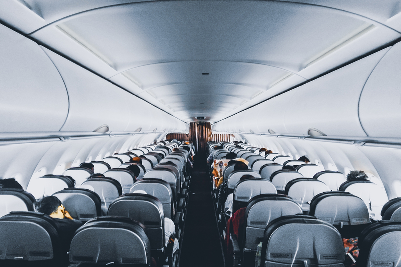 People Inside Commercial Air Plane