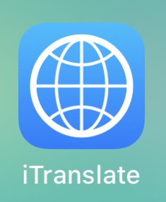 travel app icon for itranslate