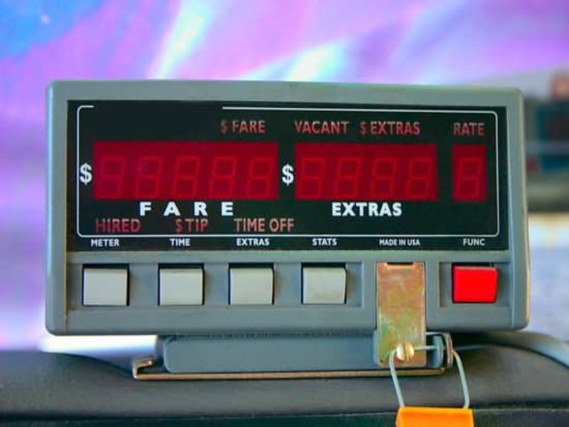 Taxi meter